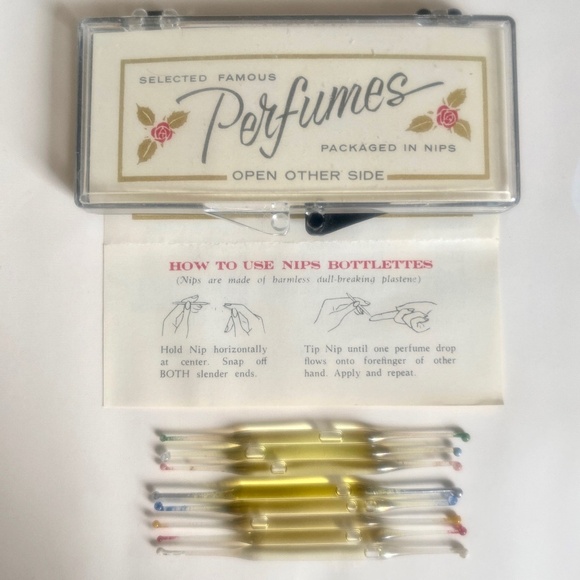 VTG I Nips I 8 Selected Famous Perfumes I Bottlettes